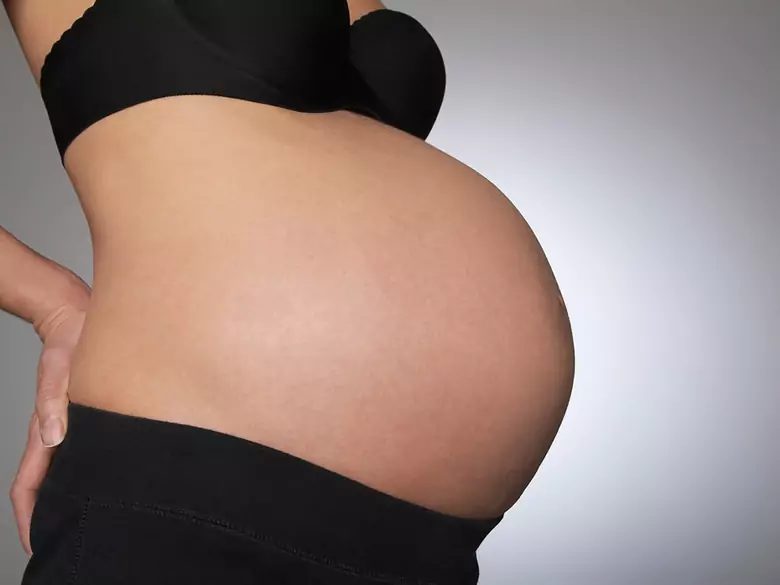 Zwiększony obwód brzucha w ciąży